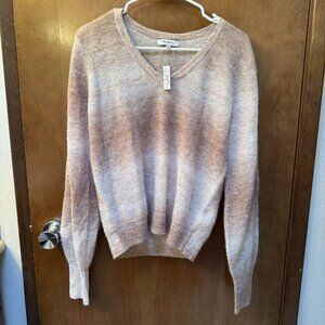 Madewell Spacedye Lightweight Alpaca V-Neck Pullover